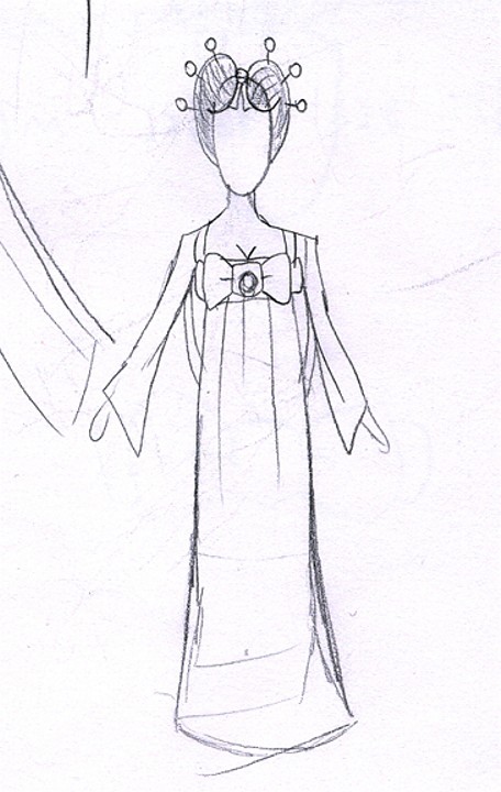 Der Stein der Weisen costume concept for maiden